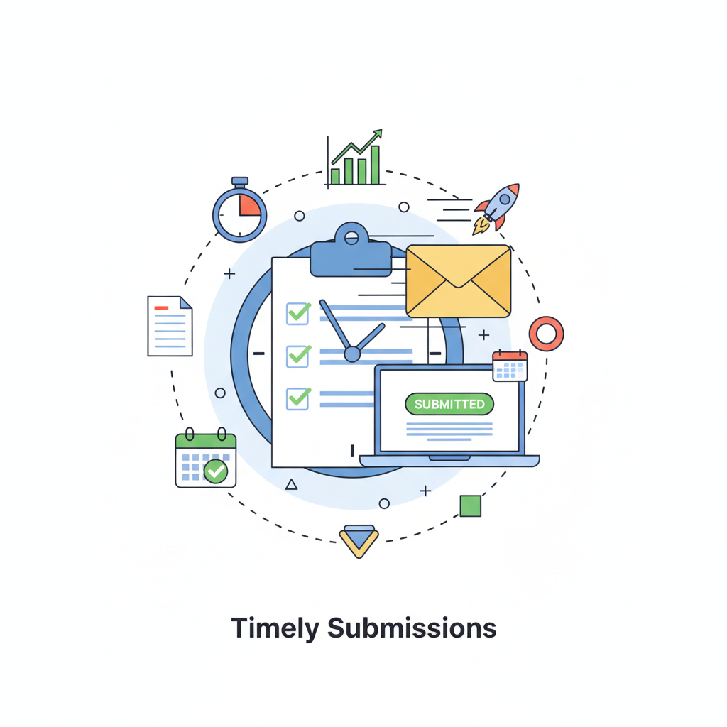 Timely submissions