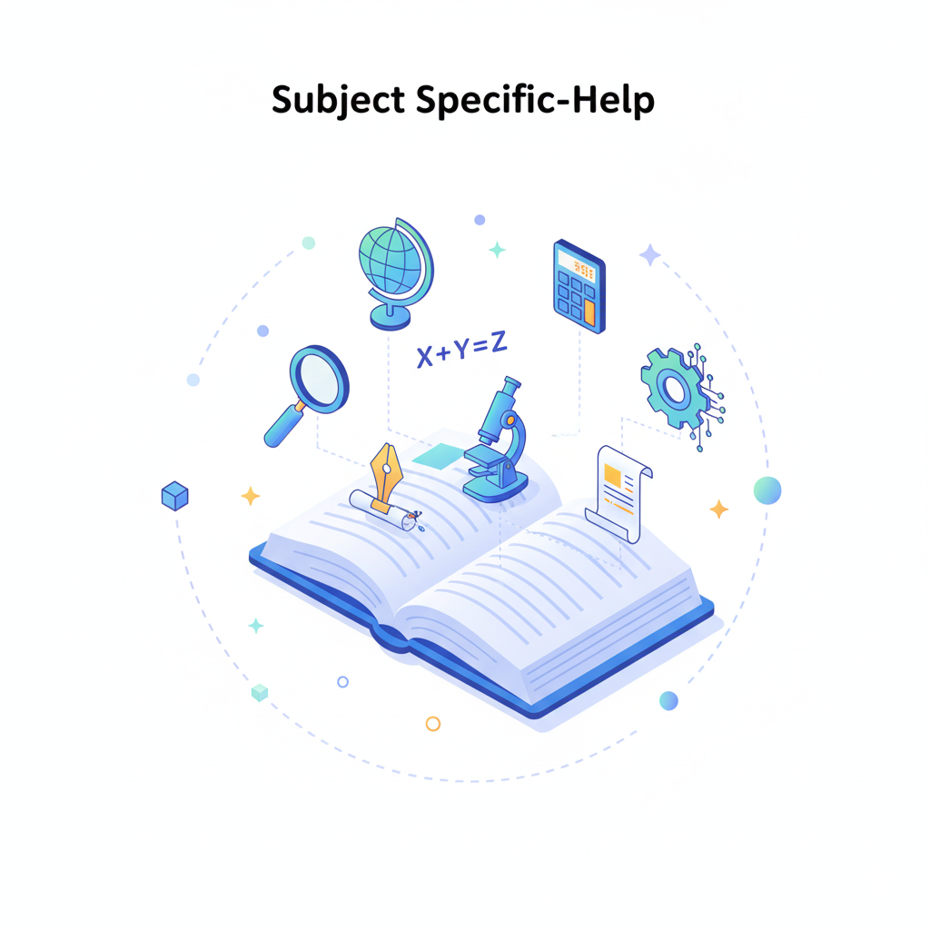 Subject specific help